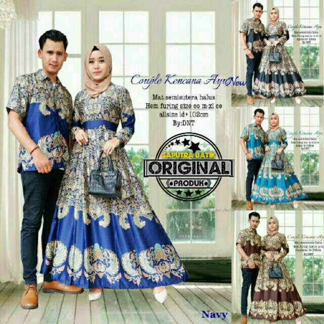  Baju  Pesta  Couple  Modern Model Baju  Terbaru 2019