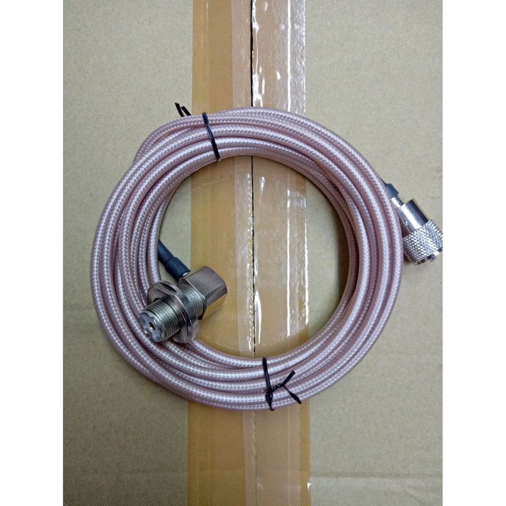 Dijual KABEL TEPLON TAIWAN RG58 PANJANG 8 METER FREK 142MHZ Berkualitas