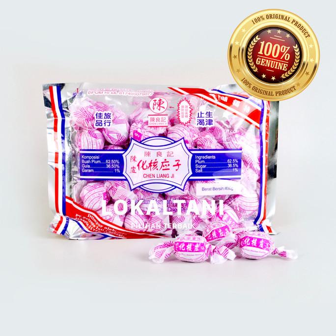 

Manisan Plum Tanpa Biji Chen Liang Ji / Buah Plum Kering Imlek 400GR
