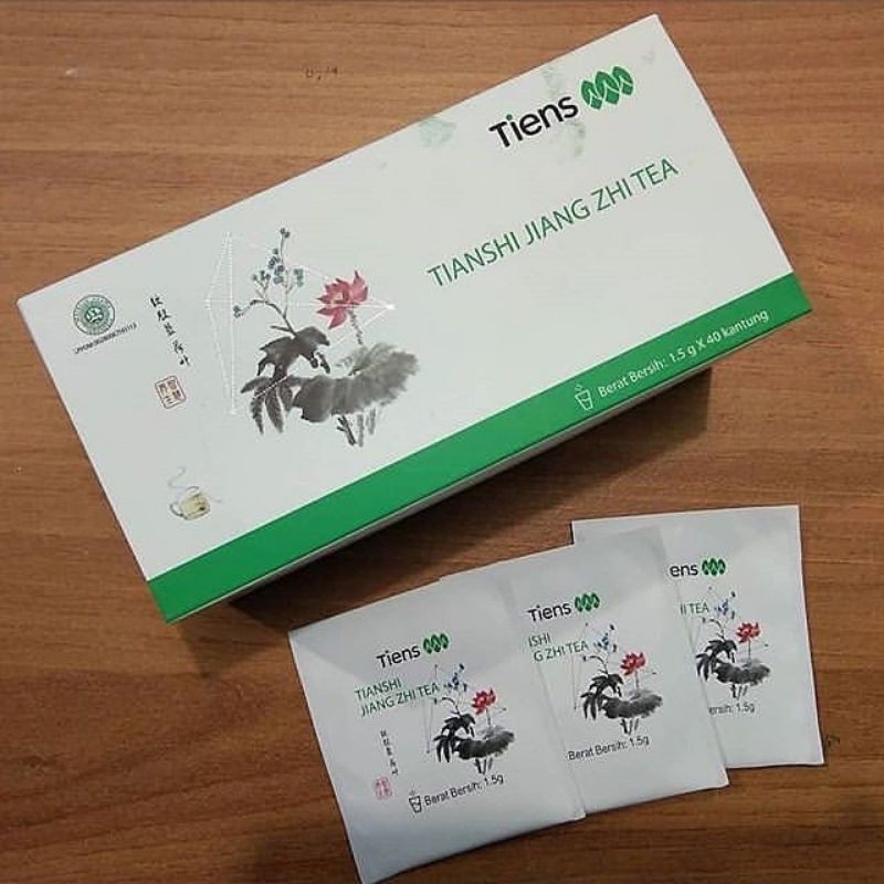 JIANG ZHI TEA ECERAN (PER SACHET/KANTUNG TEH)