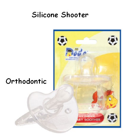 Dodo Silicone Shooter Empeng Bayi Dot Gepeng SA2 DST002