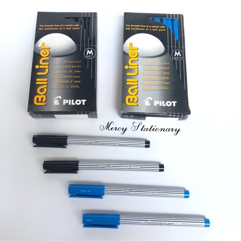 

Pen Ball Liner Pilot Ballpoint Garis Balliner / Pen Paraf / Pen Tandatangan