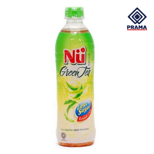 

NU GREEN TEA LESS SUGAR 500ML