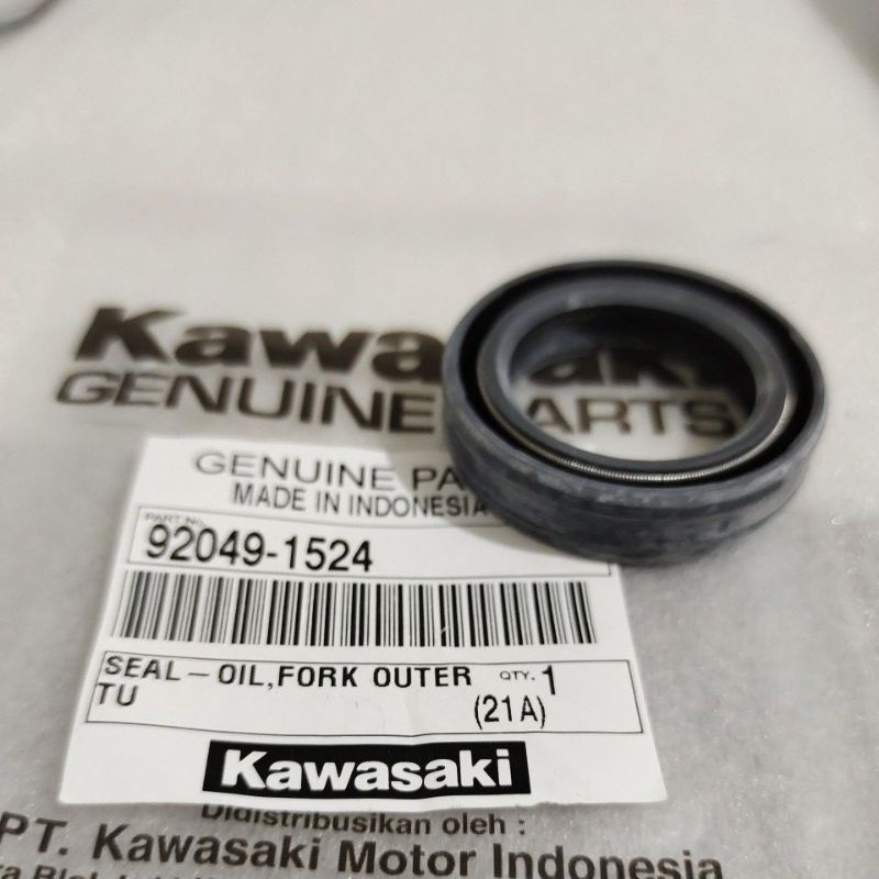 Seal skok KLX150 Depan Ninja Kawasaki Ori 92049-1524