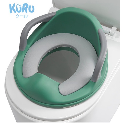 Kuru Potty Seat Handle / Ring Closet / Alas PU Duduk Toilet Anak 8857