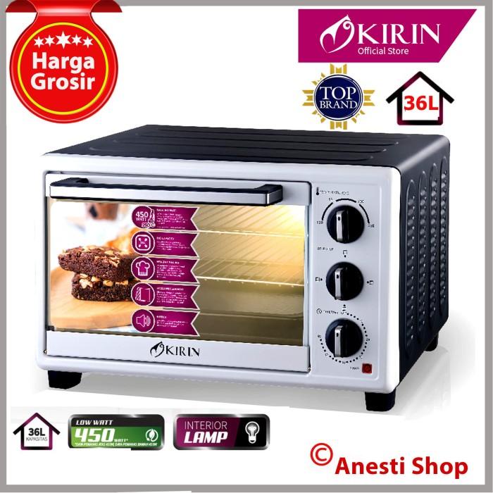 Oven | Oven Listrik Kirin Kbo 360Lw 36 L + Low Watt 900 Watt + Lampu