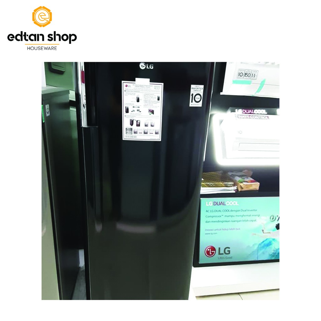 Kulkas Freezer Lg Gn Inv304sl Smart Inverter 6rak Kulkas Pembeku Lg Smart Inverter Shopee Indonesia