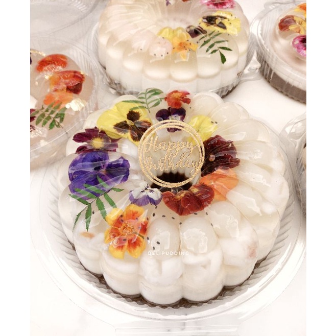 

Coconut Leci Flower Premium Pudding