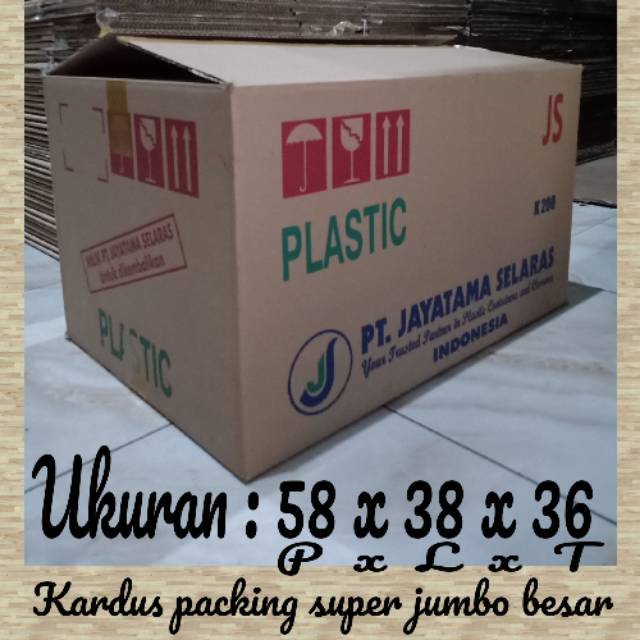 

Kardus/kardus packing/kardus bekas(seken) kondisi 98% masih seperti baru/super jumbo besar