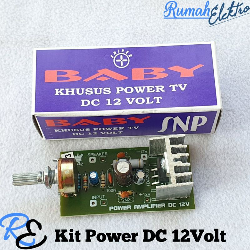 Kit Power Amplifier DC 12 Volt