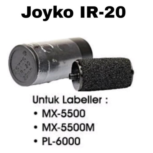 

INK ROLLER Tinta Hitam Label Harga Labeller Joyko IR-20 20 mm +