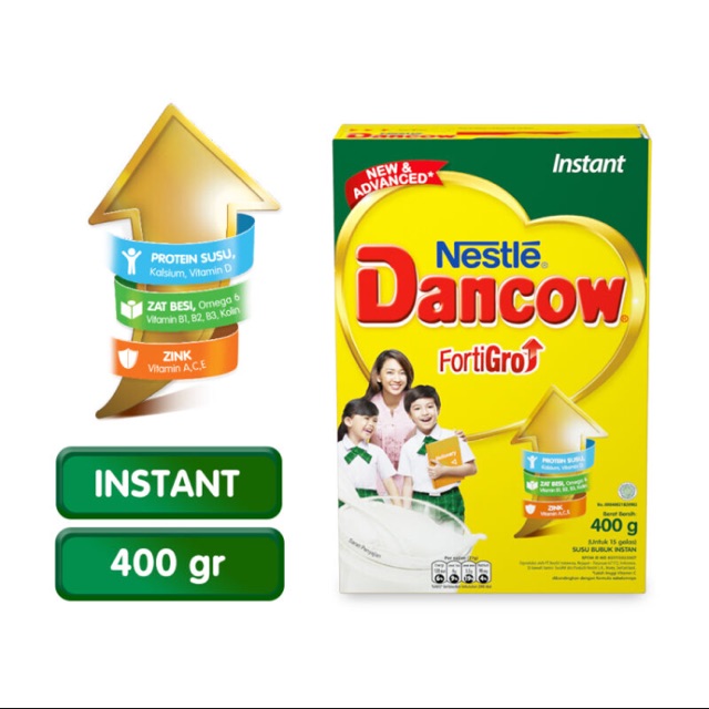 

Susu Nestle Dancow Instant 400 gram