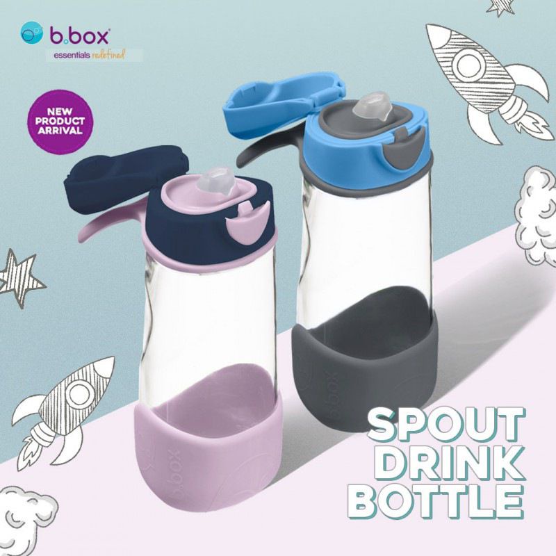 BBOX Tritan Spout Bottle 450ml - B.Box Botol Minum Spout Premium