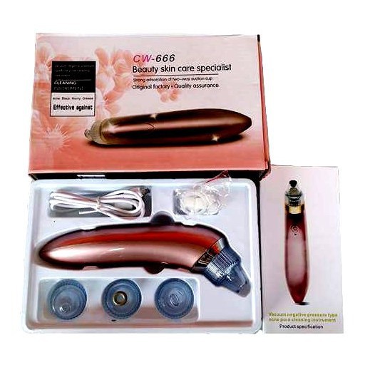 CW666 Alat Sedot Komedo Listrik / Penyedot Komedo Sedot CW 666 - 1Pcs