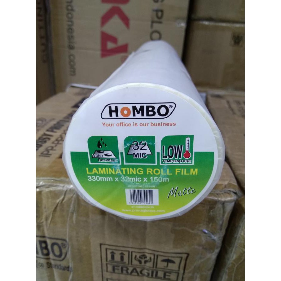 

Plastik laminating Roll Doff / Matte Merk Hombo