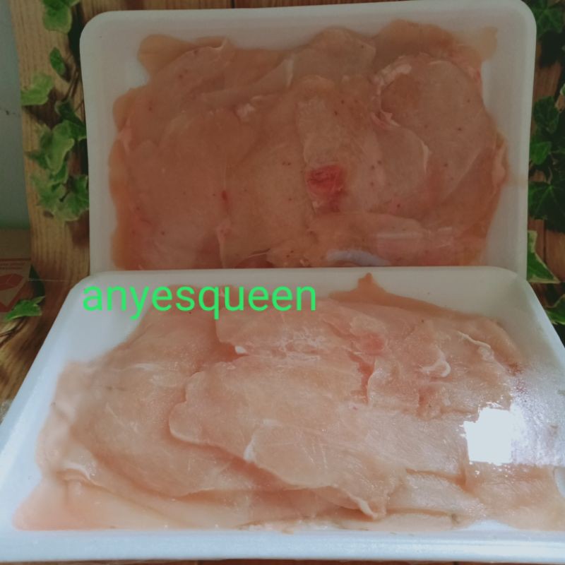 

Chicken slice 250gram