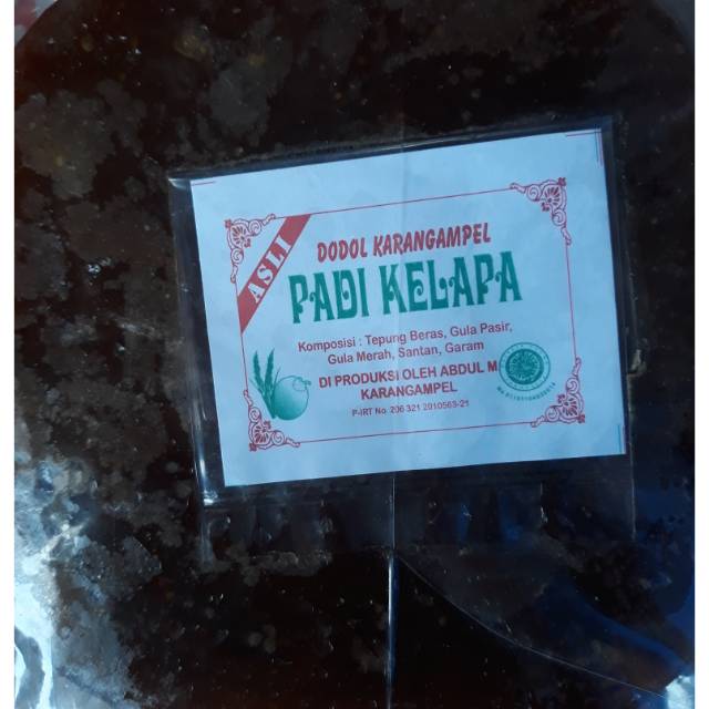 

DODOL BERAS & KELAPA