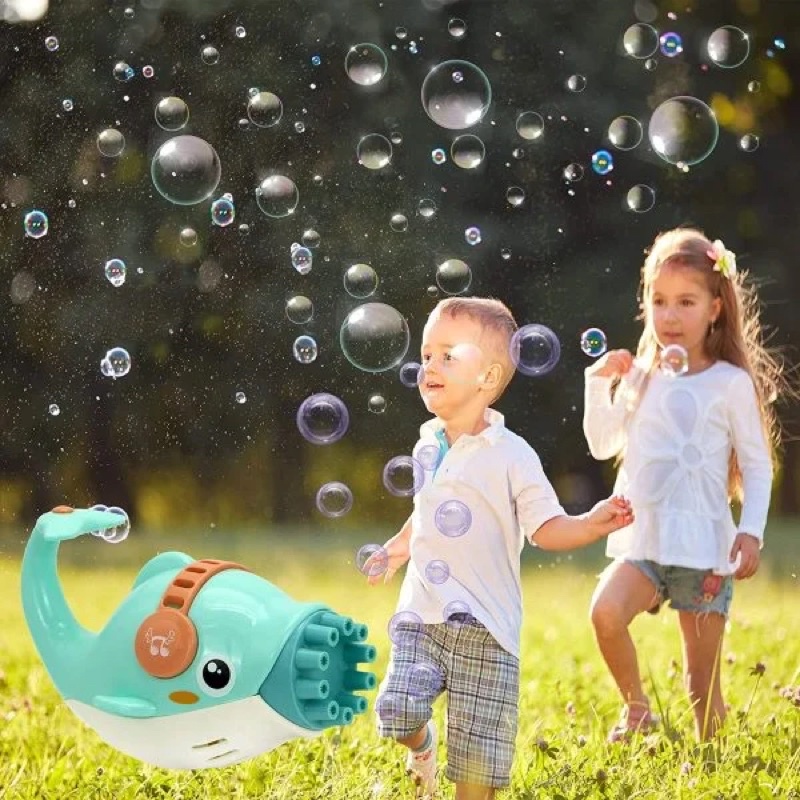 DOLPHIN GATLING BUBBLE GUN MACHINE 9959A