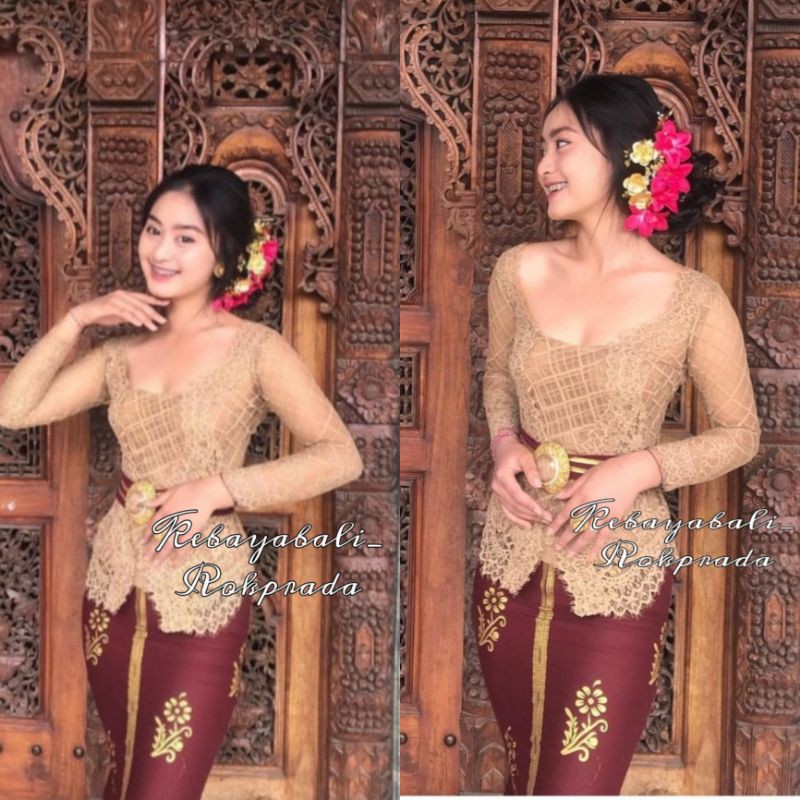 SATU SET KEBAYA KUTUBARU MODERN KEBAYA MURAH KEBAYA RAYA