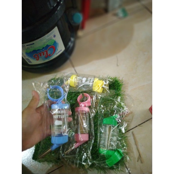 Botol Minum Hewan Hamster kelinci gantung kandang/Pet bottle 80ml