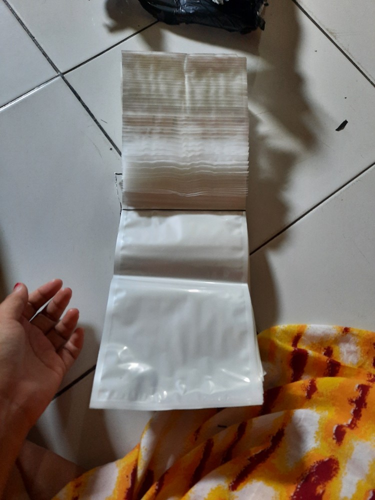 Packing Plastik Klip Aksesoris / Ziplock Zipper / Zip Lock 13 X 23 Cm