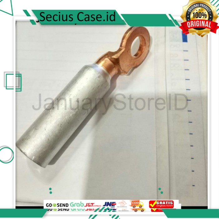 SKUN BIMETAL AL-CU DTL-2-35 UNTUK KABEL 35MM M8 ALUMUNIUM TEMBAGA