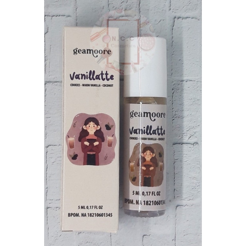 [BPOM] * NCC * Geamoore Parfum Bakarat Inspired Addicted Perfume Rool On Geammore Geamore Bakaratz-VANILA LATTE - 5 ml