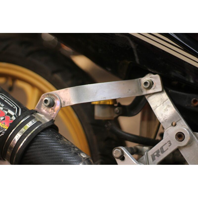 breket knpot plat gantungan knalpot dural plat gantungan kenalpot racing rob1 creampie ahm wrx cld