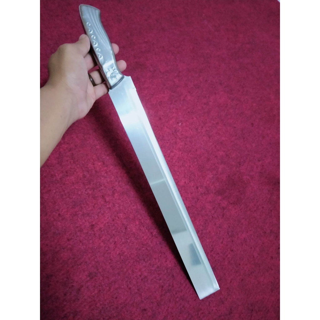 PISAU TAJAM STAINLEES STEEL 60 CM / PISAU IRIS BUAH / PISAU SERBAGUNA / PISAU DAPUR ANTI KARAT