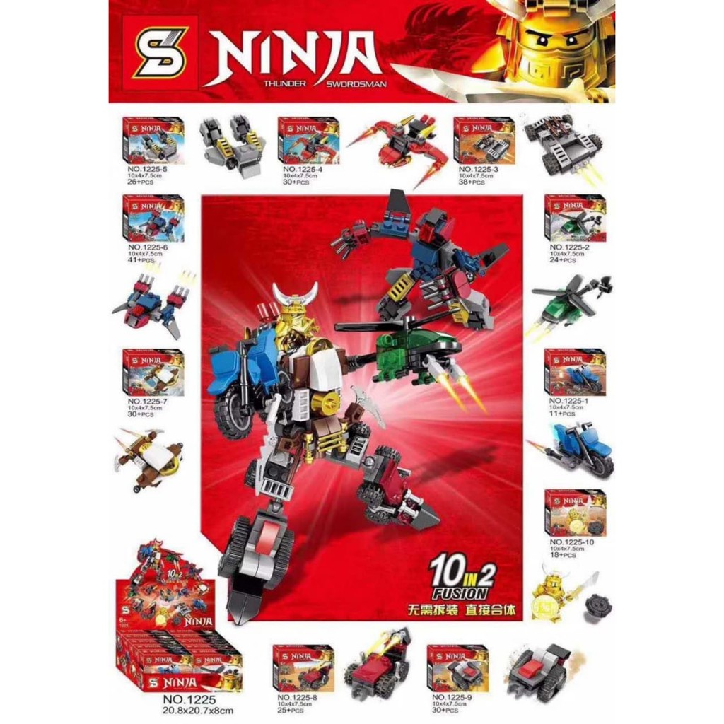 lego ninjago thunder swordsman