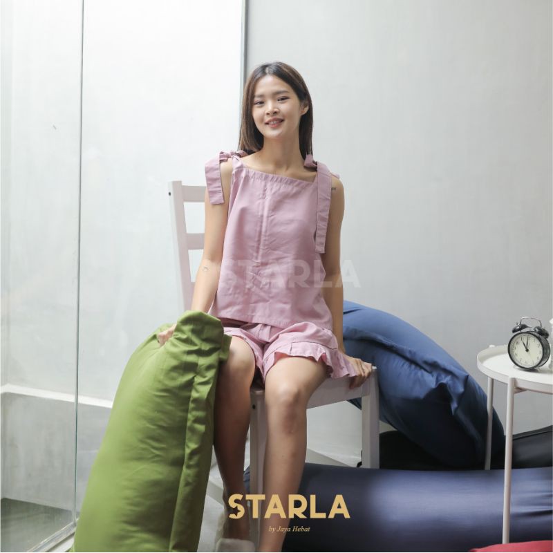 GROSIR PIYAMA DEWASA HOMEWEAR BAJU TIDUR WANITA PAJAMAS MURAH HELIOS STARLA