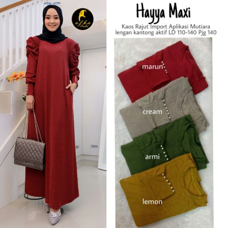 HAYYA MAXI BY AFKA
