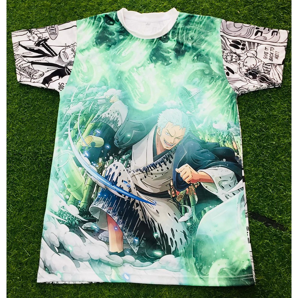 Tshirt Zorojuro Battle Fullprint Anime Onepeice