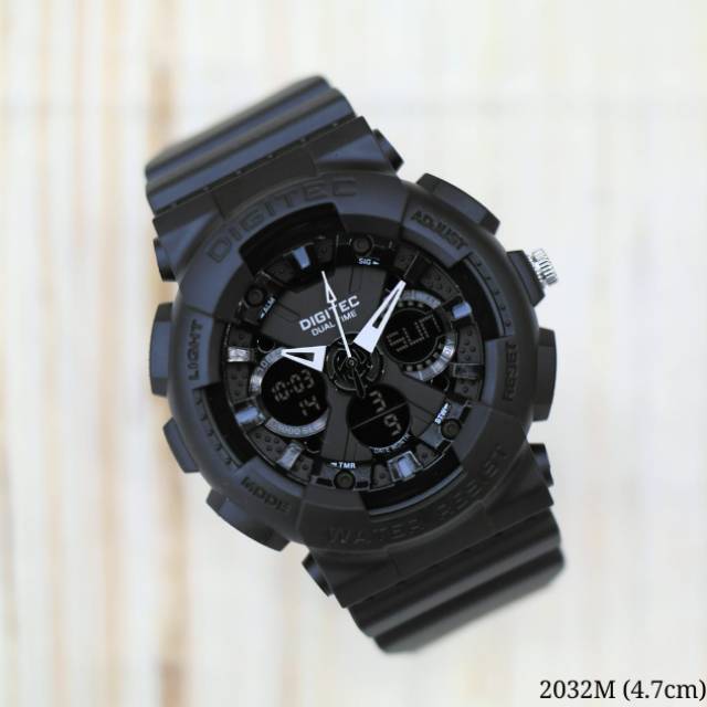 GROSIRAN JAM TANGAN DIGITEC D-G2032 HI DUALTIME ORIGINAL - JAM TANGAN PRIA INCLUDE BOX