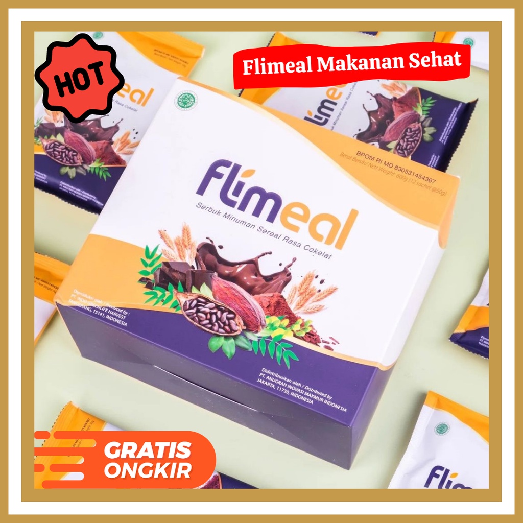 

AMAN!!! Flimeal Isi 12 Sachet Mengandung bahan Alami Herbal Istana