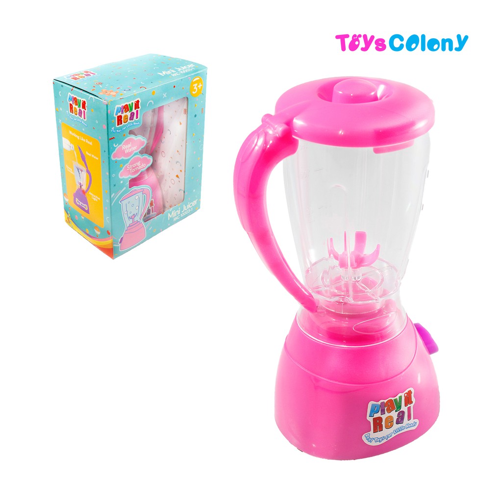 MAINAN ANAK PLAY IT REAL MINI JUICER / BLENDER RKC10003-1