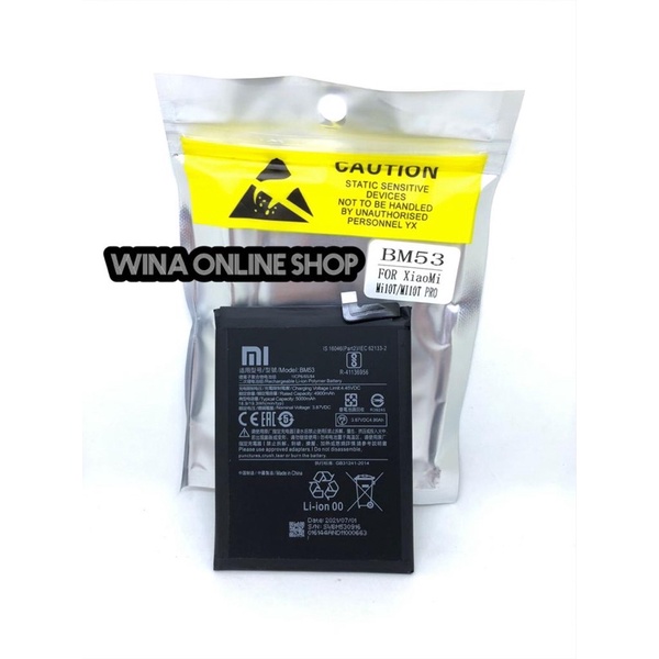 Baterai Mi10T / Mi10T Pro BM53