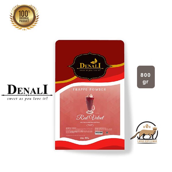 

SIRUP- RED VELVET POWDER MERK DENALI -SIRUP.