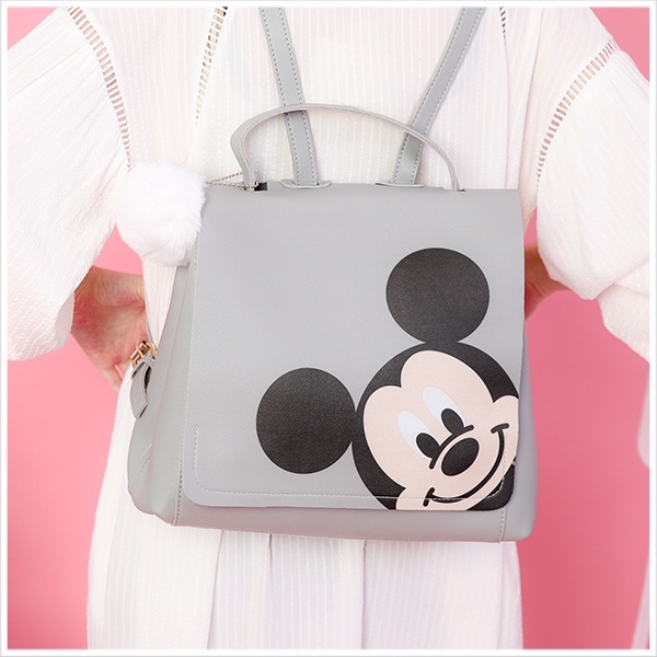 DISNEY x SKYBLUE - MICKEY fluffy backpack