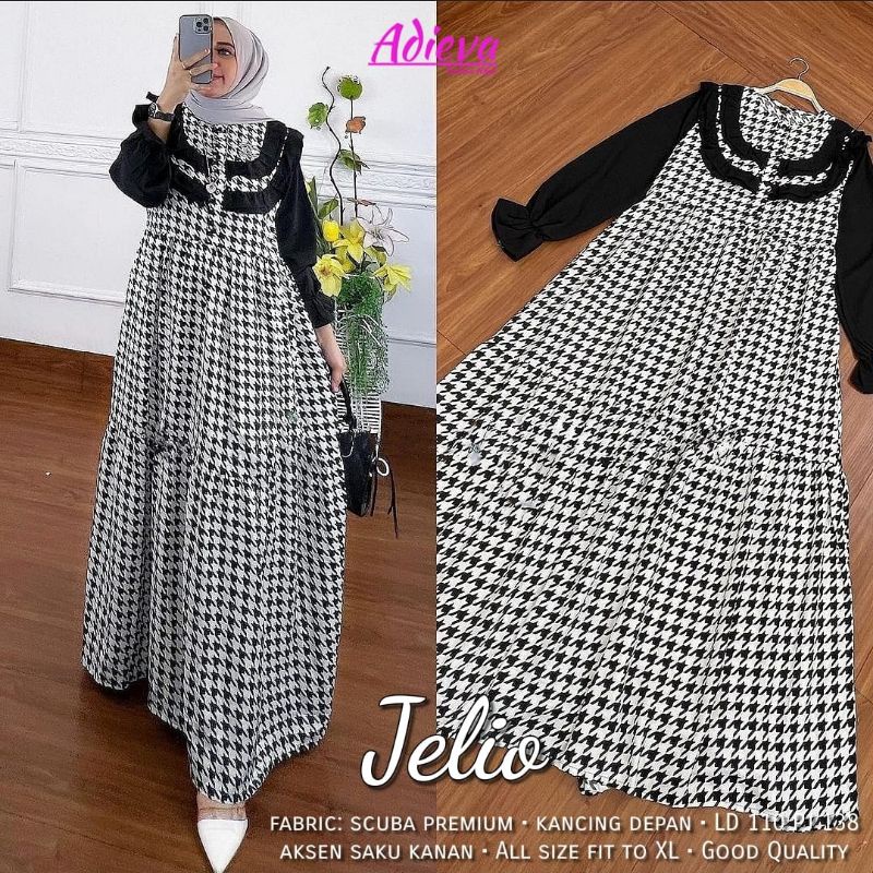 Gamis/Dress All Motif Alila Stacy Livy/Livina Almera Pretty Helina Flavio Erella Fiolin Gressy Miloa Jelio Amaris Sabrina Vidya Areola Talia Machio Zolla Geisya Gladis Eldora Morea Angeli Celine Adieva Matt Rayon Viscose-Jelio