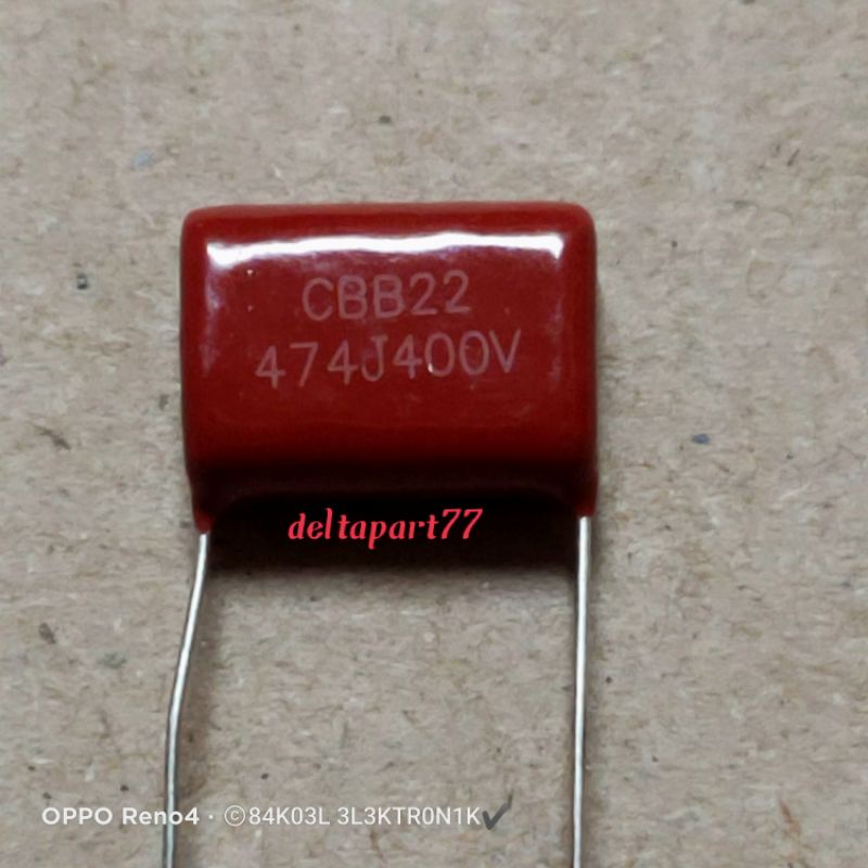 KAPASITOR 474/400V