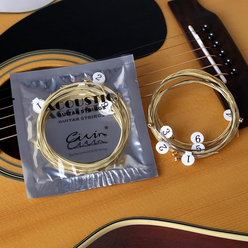 Suyo 6pcs / set Senar Gitar Universal Bentuk Heksagonal Bahan Baja