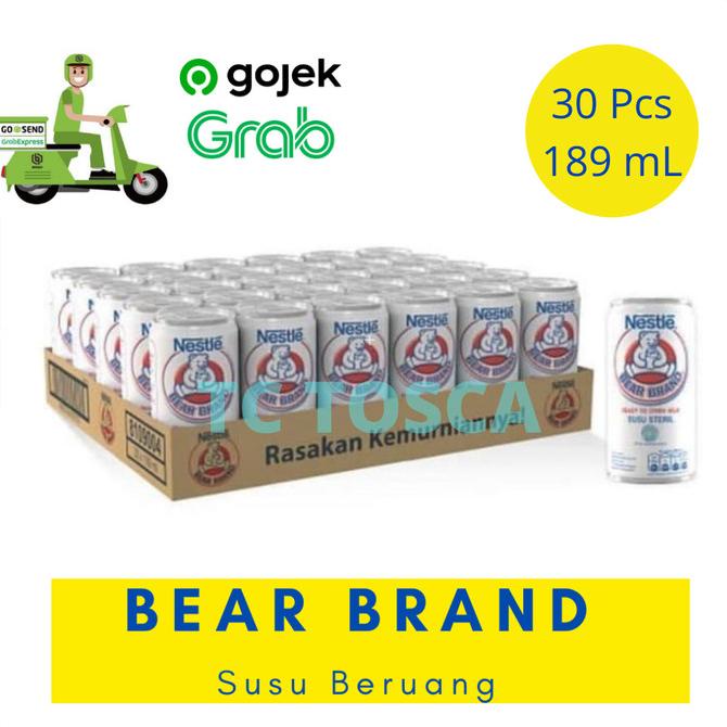 

[COD] Susu Beruang Botol Kaleng 1 Karton isi 30 X 189 ML [COD]