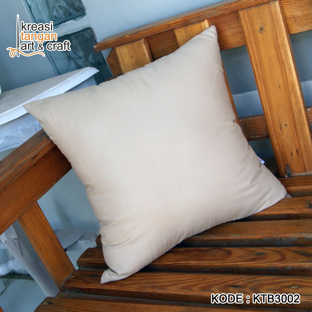 SARUNG BANTAL SOFA POLOS 30x50, 40x40, 45x45, 50x50, 60x60, 70x70 Elm KTB3002