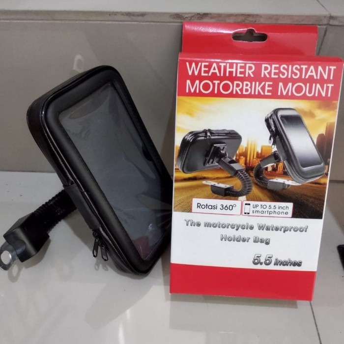 [RESTOCK] Waterproof Holder Motor Spion Phone Holder Motor