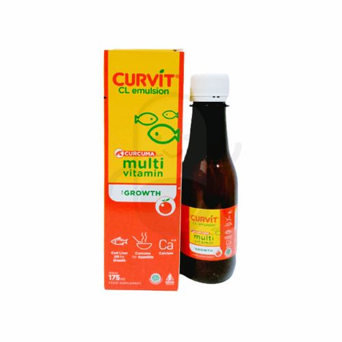 CURVIT CL EMULSION VIT NAFSU MAKAN DAYA TAHAN TUBUH NUTRISI OTAK
