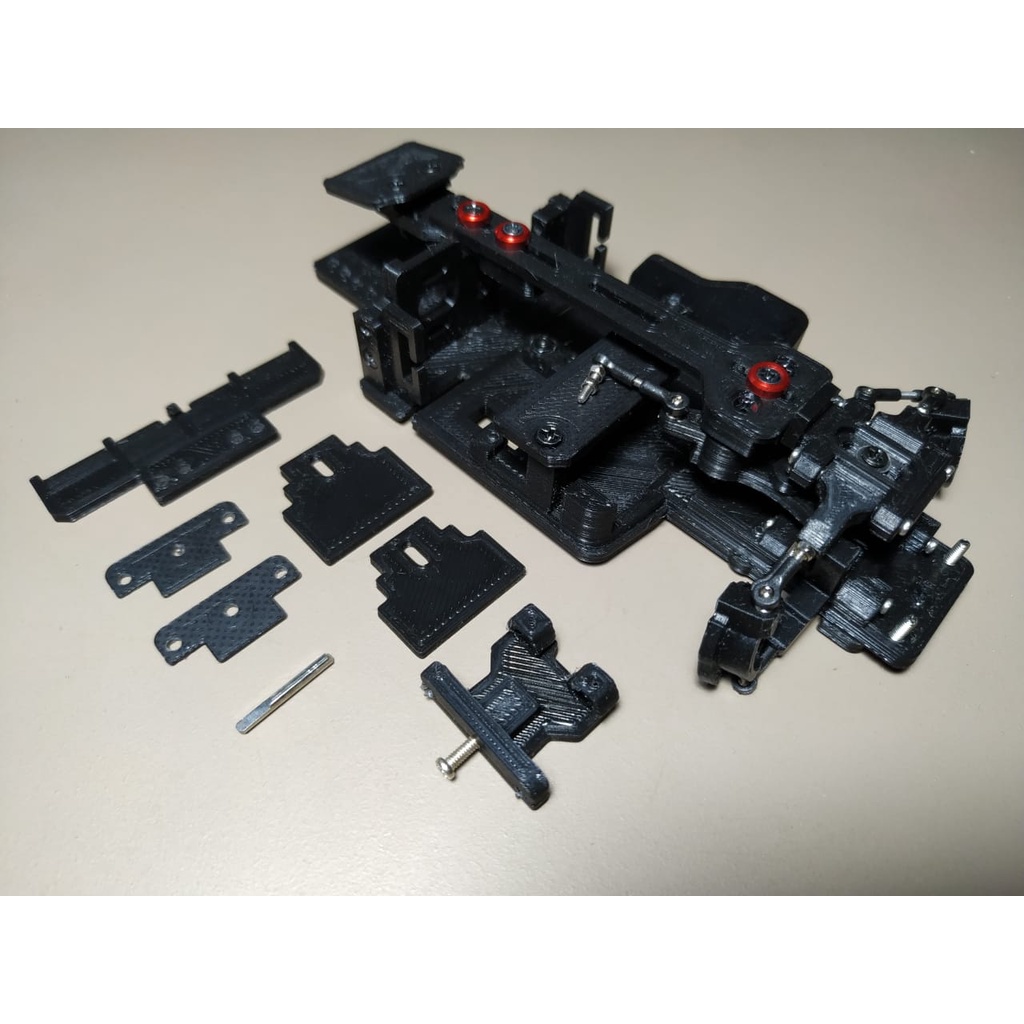 Jual conversion kit RWD Wltoys K969 K989 3D Printed Mini RWD Drift wltoys 1/28 Adjustable