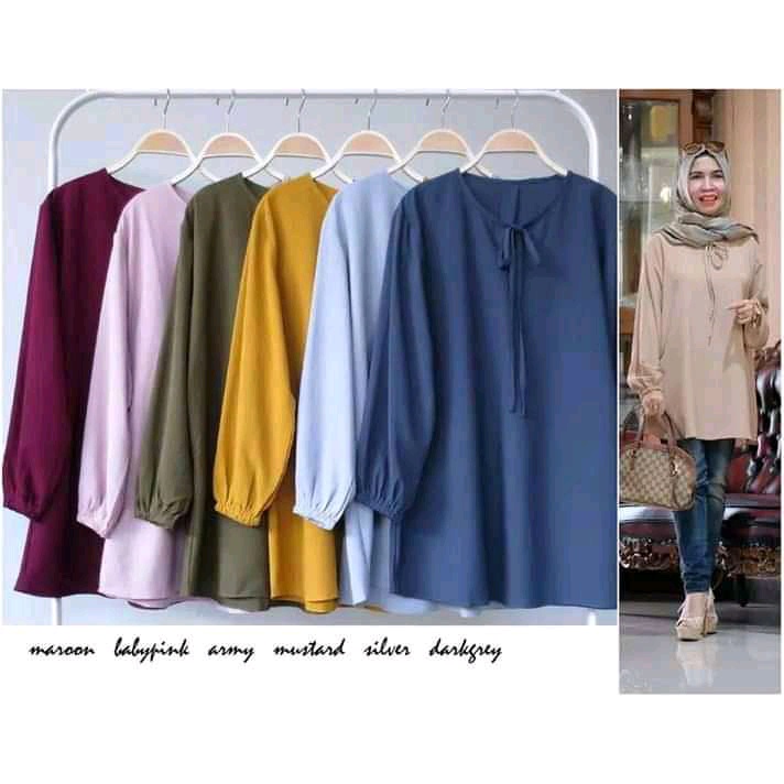 Pakaian Wanita > Atasan > Kemeja & BlouseATASAN / ATASAN WANITA MURAH / ATASAN WANITA KEKINIAN / /BA