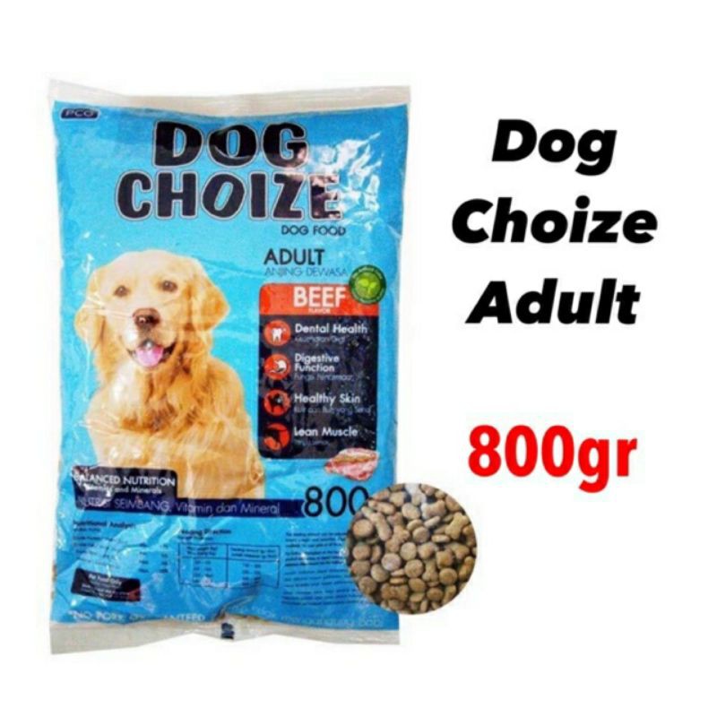 Dog Choize 800 gr | Makanan Anjing Dog Choize 800 gram