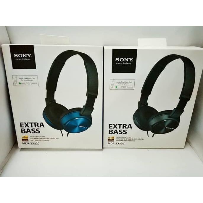 Headset Sony Zx-320 Vlle Dijamin Ori